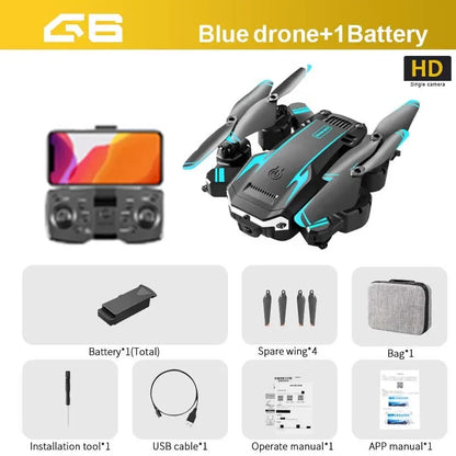 S6 Pro Drone Professional 4K HD Camera Foldable Quadcopter Aerial S6 GPS RC Helicopter FPV WIFI Obstacle Avoidance Toys